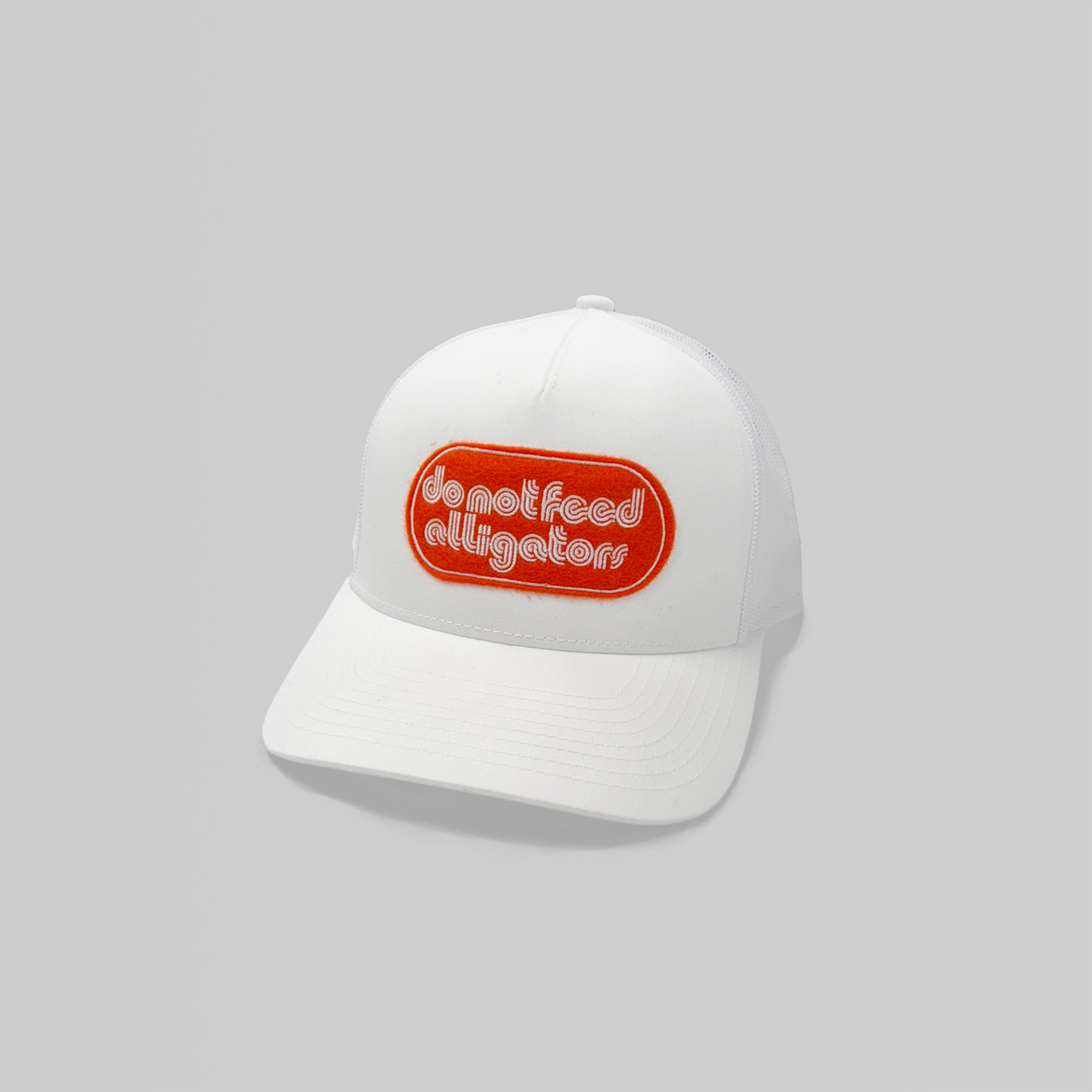 White Trucker Cap