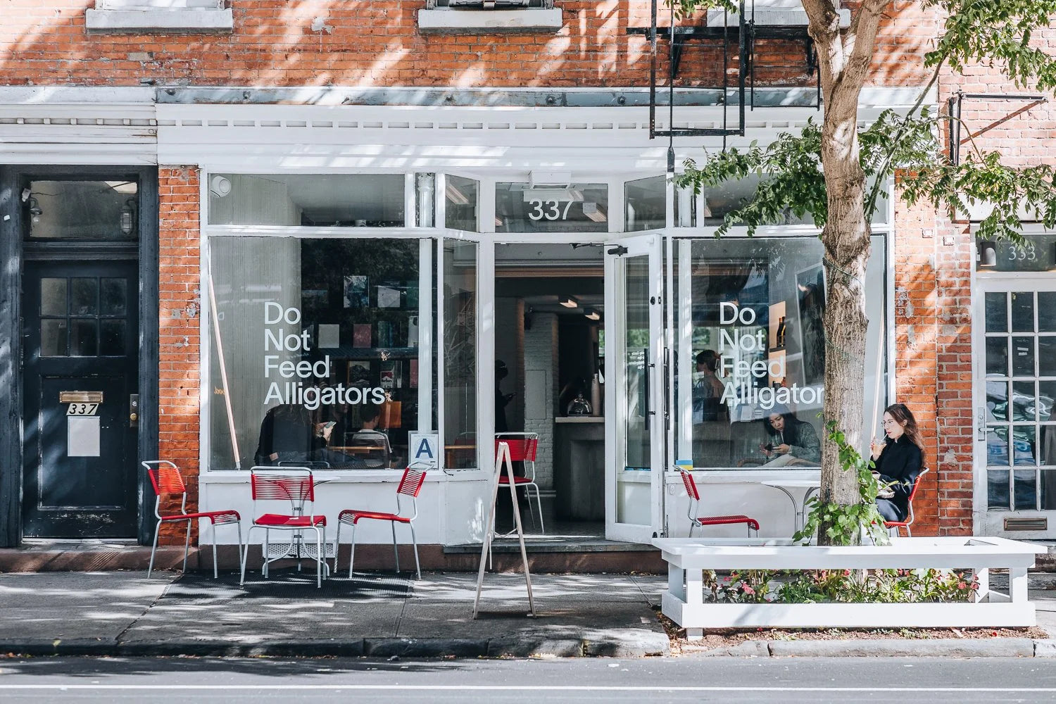 Outdoor view of Do Not Feed Alligators West Village